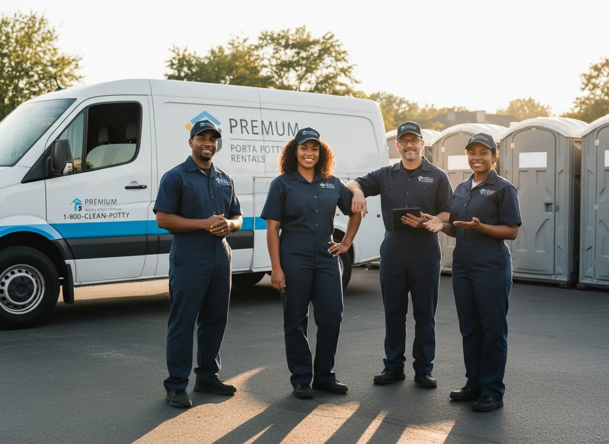 VIP Portable Toilets company in Prospect, OH